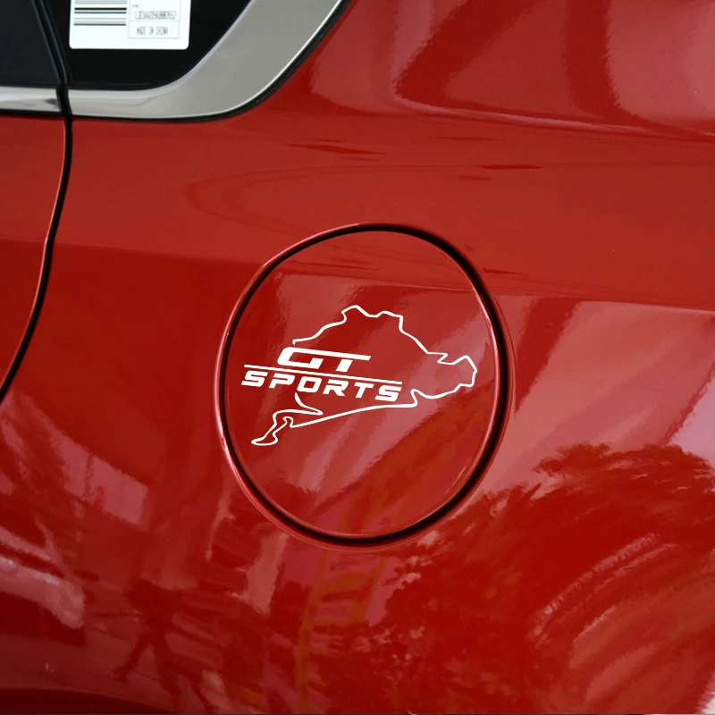 Светоотражающая Виниловая наклейка для кузова автомобиля крышки топливного