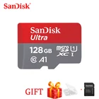 Карта памяти Microsd SanDisk100, класс 10, 128, 16 ГБ, 32 ГБ, 64 ГБ, UHS-1T ГБ