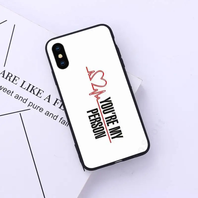 

Grey's Anatomy Cartoon high quality Phone Case for iPhone 11 12 pro XS MAX 8 7 6 6S Plus X 5S SE 2020 XR