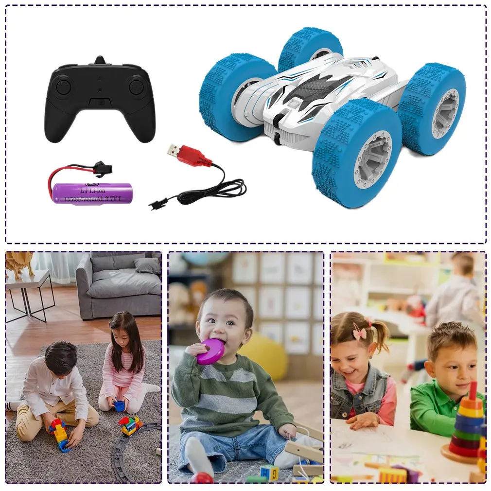 

2.4G Stunt Standing Double-sided Car Charging Electric Gesture Induction Deformation Twisting Toy Car Gift For Children