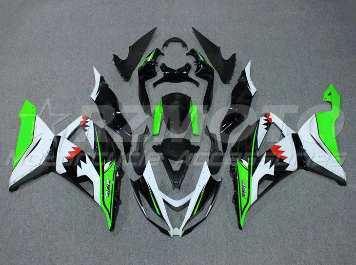 

Инъекций Новый ABS весь обтекатели комплект для kawasaki Ninja ZX-6R ZX6R 2013 2014 2015 2016 2017 2018 кузов комплект одежды, милая акула