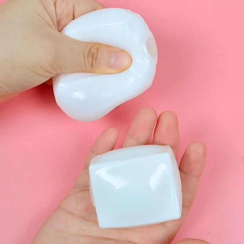 

Stress Relief Toys Tomato Tofu Slow Rising Stress Stretch For Adult Soft Children Decompression Toy Gifts Christmas Y6A0