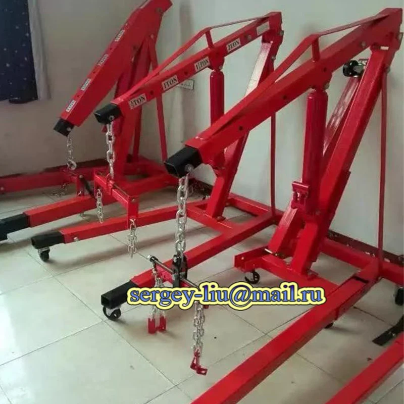 Высококачественный двухтонный двигатель-кран гидравлический небольшой