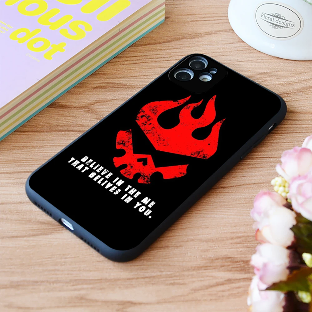 

For iPhone Believe In The Me Believes In You Print Soft Matt Apple iPhone Case 6 7 8 11 12 Plus Pro X XR XS MAX SE