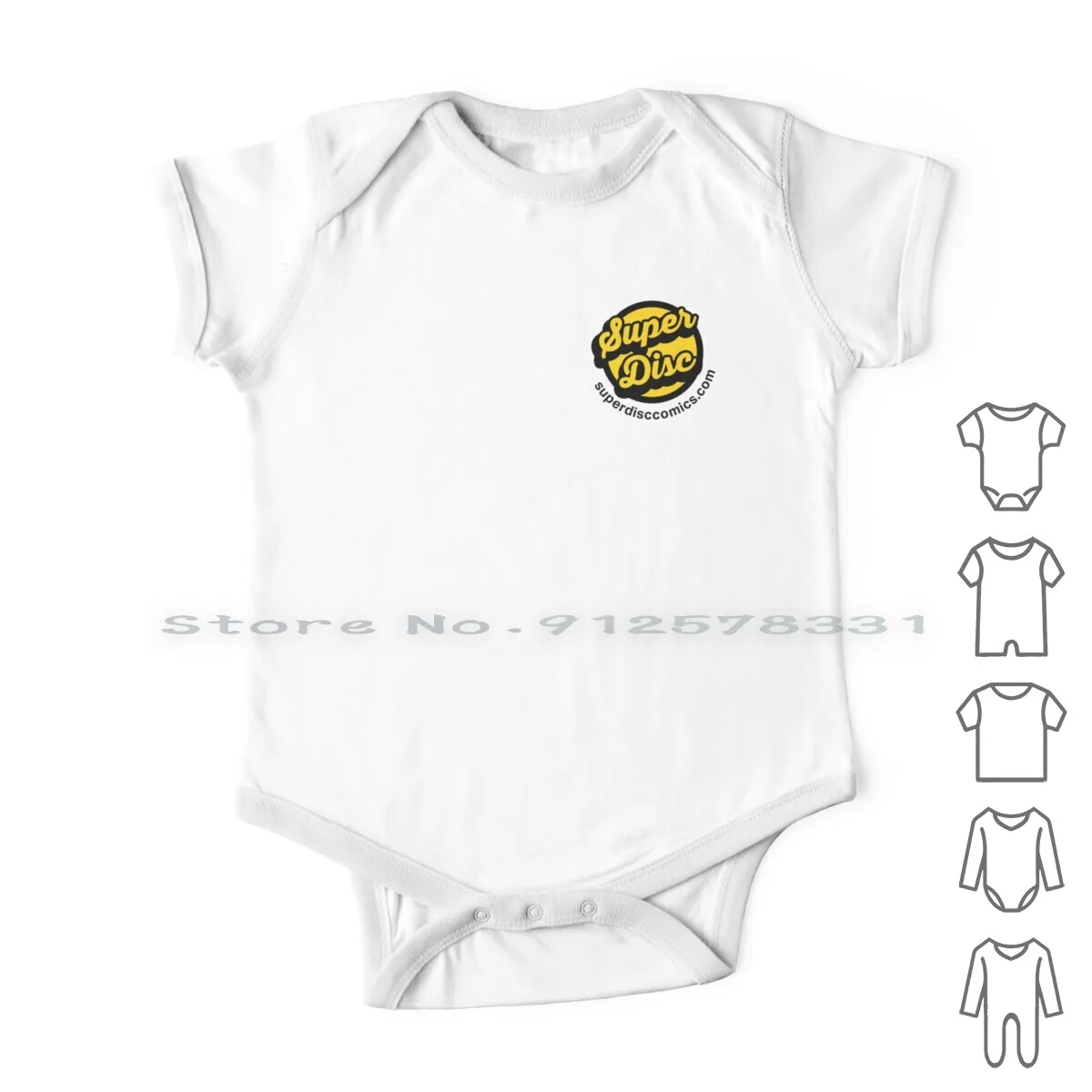 

Super Disc Comics Logo Newborn Baby Clothes Rompers Cotton Jumpsuits Superdisccomics Super Disc Comics Infant Long Sleeve