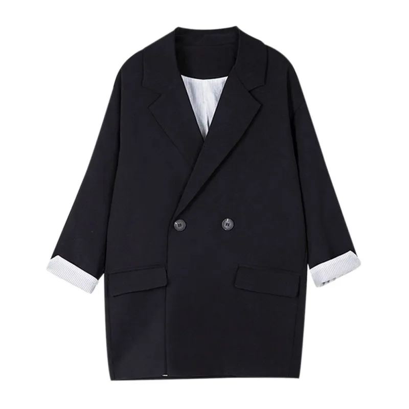 

Autumn Slim Lapel Blazer Outwear Women Long Sleeve Jacket With Pocket