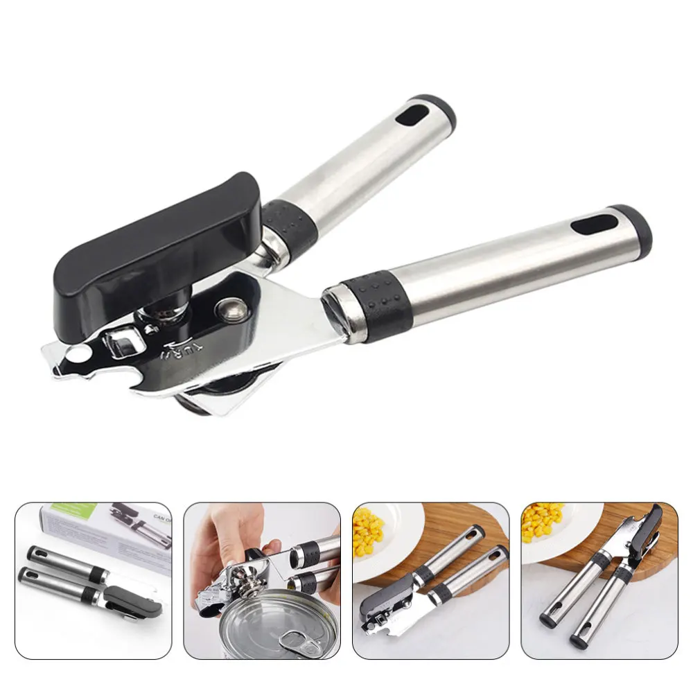 

1Pc Metal Can Opener Multipurpose Bottle Opener Practical Kitchen Tool