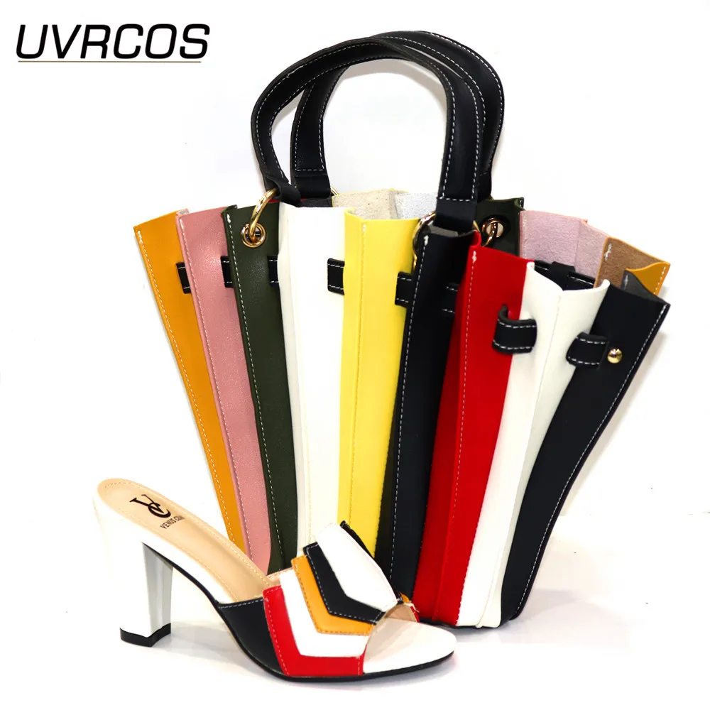 Latest Women Italian African Party Pumps Shoes and Bag with Matching Bags Sets Set 2021 | Обувь