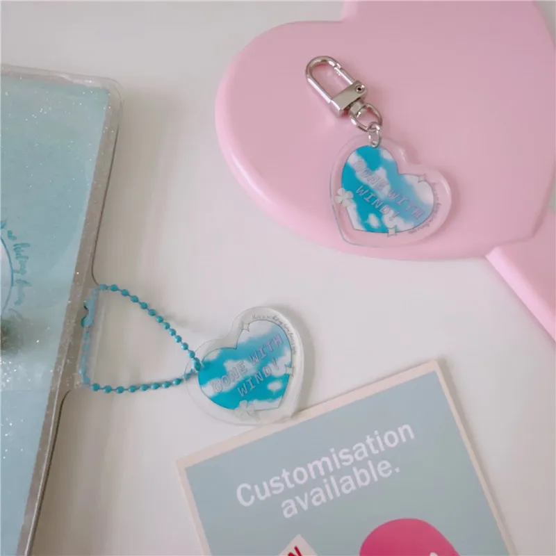 Декоративный брелок для ключей милая бабочка любовь сердце школьный рюкзак