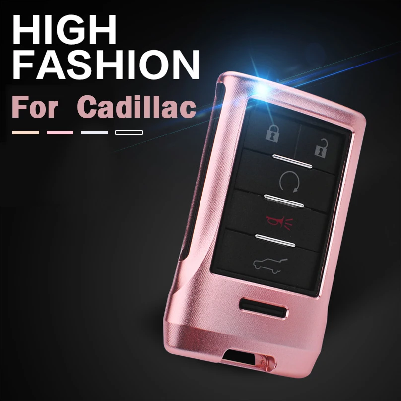 Горячая Распродажа 1 шт. алюминиевый сплав розовый ключ брелок чехол для