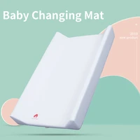baby changing mat on baby bed protect waist pvc waterproof soft sponge filling mdf lining baby kids diaper changing table