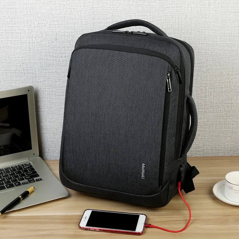 LOOZYKIT рюкзак для ноутбука мужские рюкзаки бизнес ноутбук Mochila водонепроницаемый рюкзак зарядка через usb сумки для путешествий