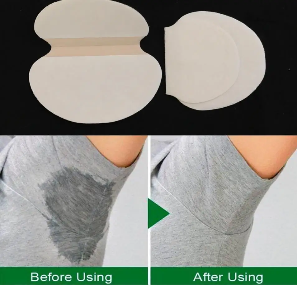 Летние одноразовые подмышечные прокладки для пота стикеры впитывающие