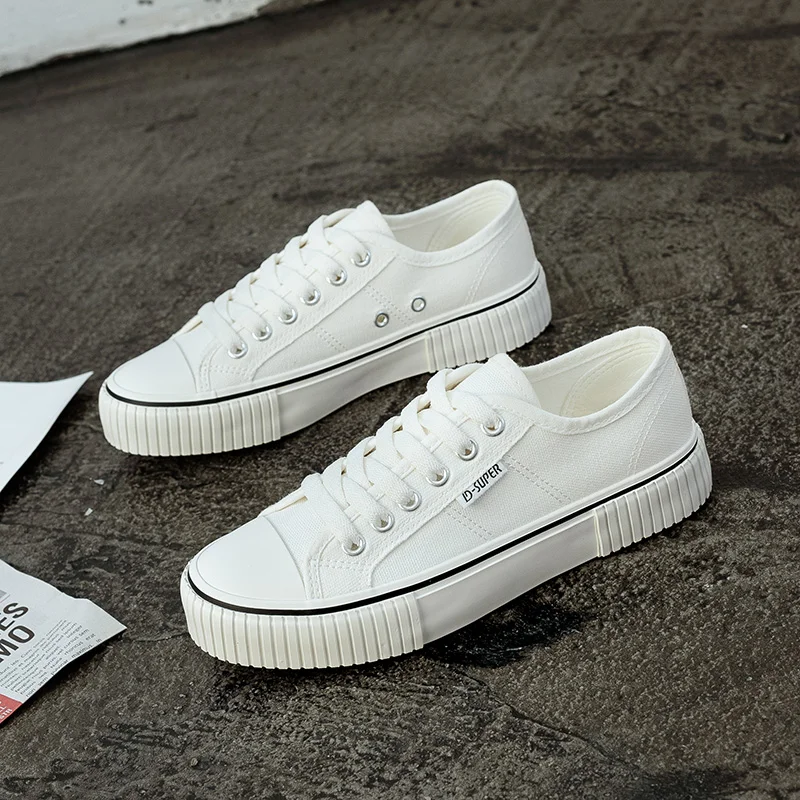 

Женские кроссовки Whoholl, повседневная Вулканизированная обувь на шнуровке, с круглым носком, модная женская обувь, размер 35-40, 2020