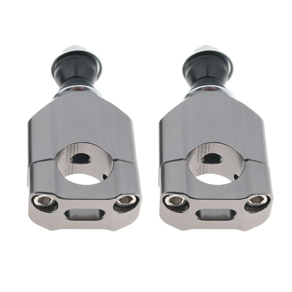 

2x 28MM 1 1/8" Handlebar Riser Mount Clamps for Motorcycle Dirt Bike ATV Professional Installation Highly Recommended
