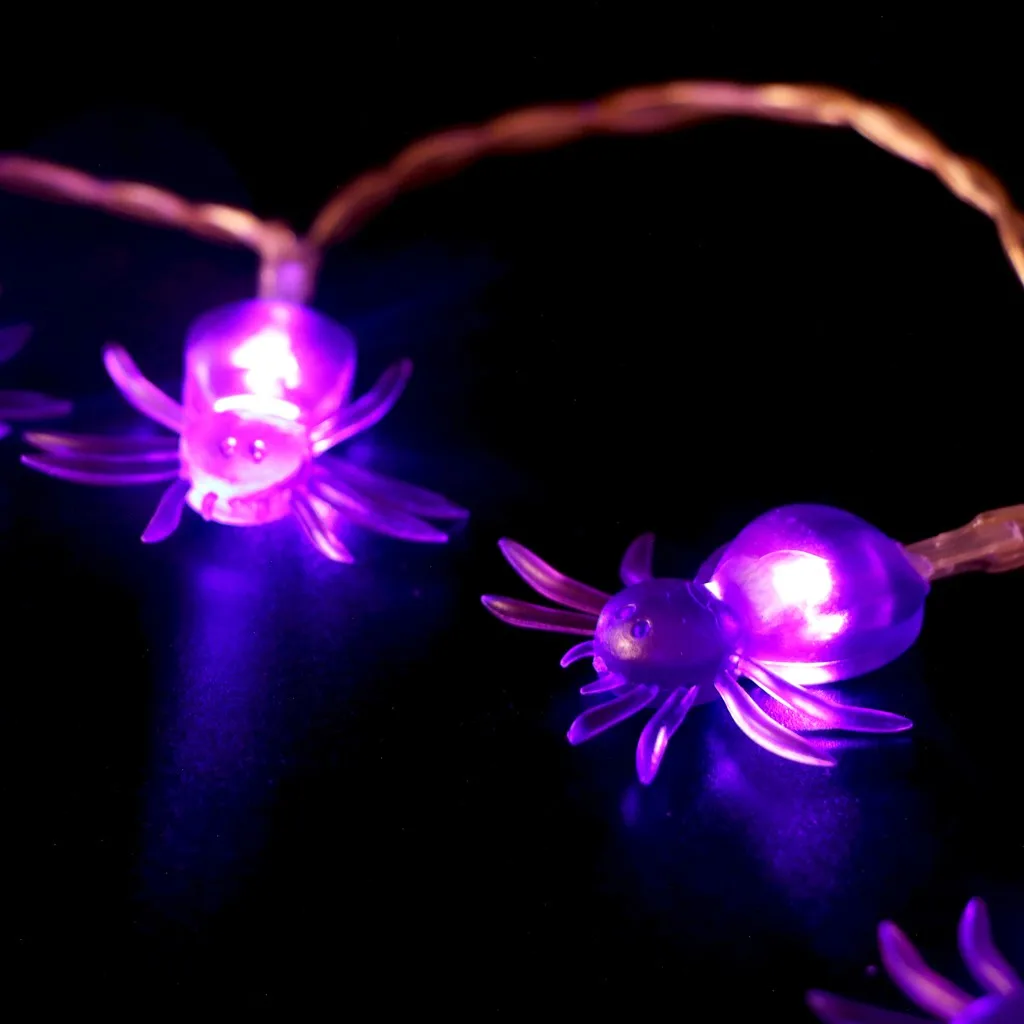 Светодиодный светильник-гирлянда на Хэллоуин декоративный светильник с