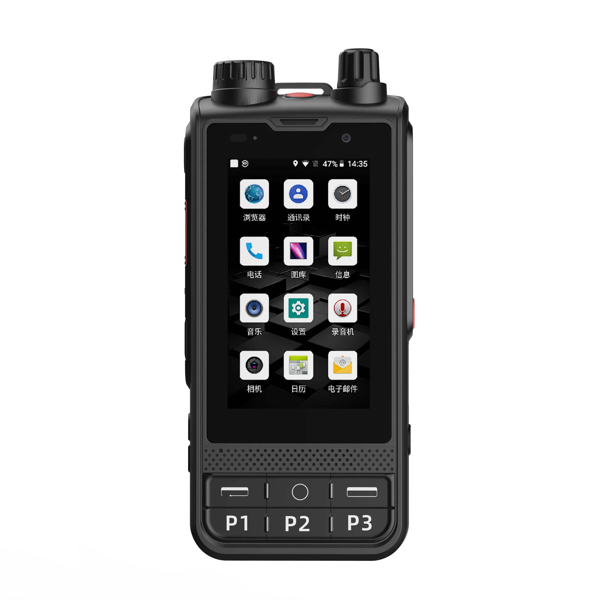 W6 4G LTE Network Radio Android 8.1 GPS Wifi 4200mAh Battery Zello PTT Walkie Talkie Phone enlarge