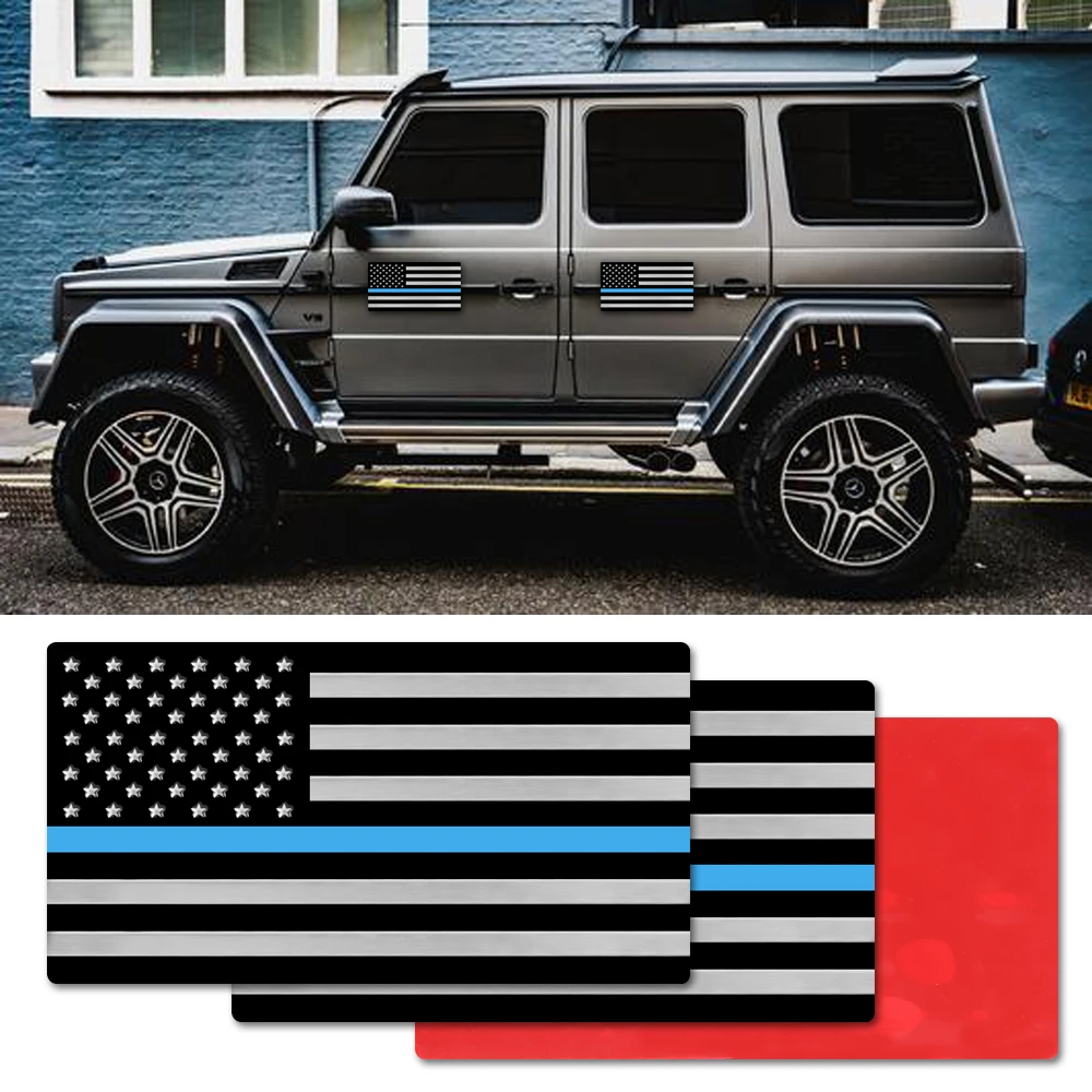 3D стерео алюминиевый полицейский персональный стикер s металлический логотип