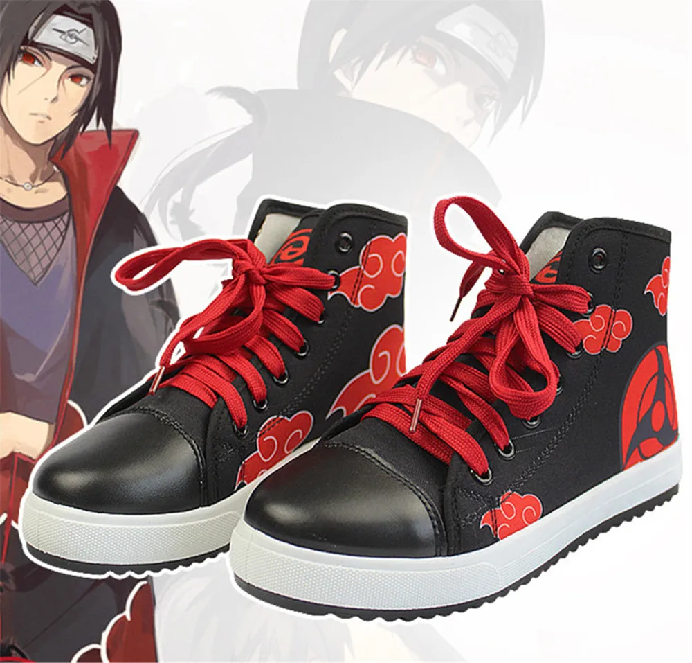 Высококачественные парусиновые ботинки для косплея Наруто Учиха Итачи обувь