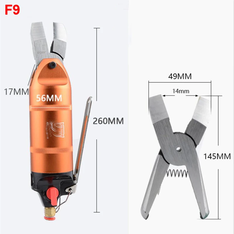 Плоскогубцы K6 плоскогубцы с пневматическим зажимом без зубьев|Пневматические