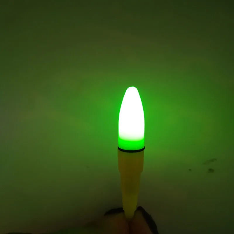 10pcs/lot Red / Green Night Fishing LED Electric Lightstick No CR425 Battery Float Accessory Light Stick Fishing Tackle J450
