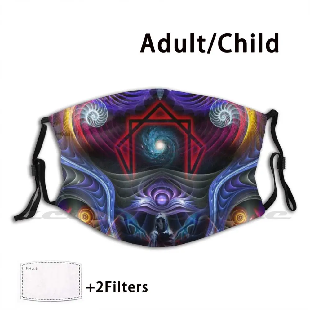 

Commissioned Piece For Ta Mask DIY Washable Filter Pm2.5 Mouth Trending Toolarmy Energy Psychedelic Art