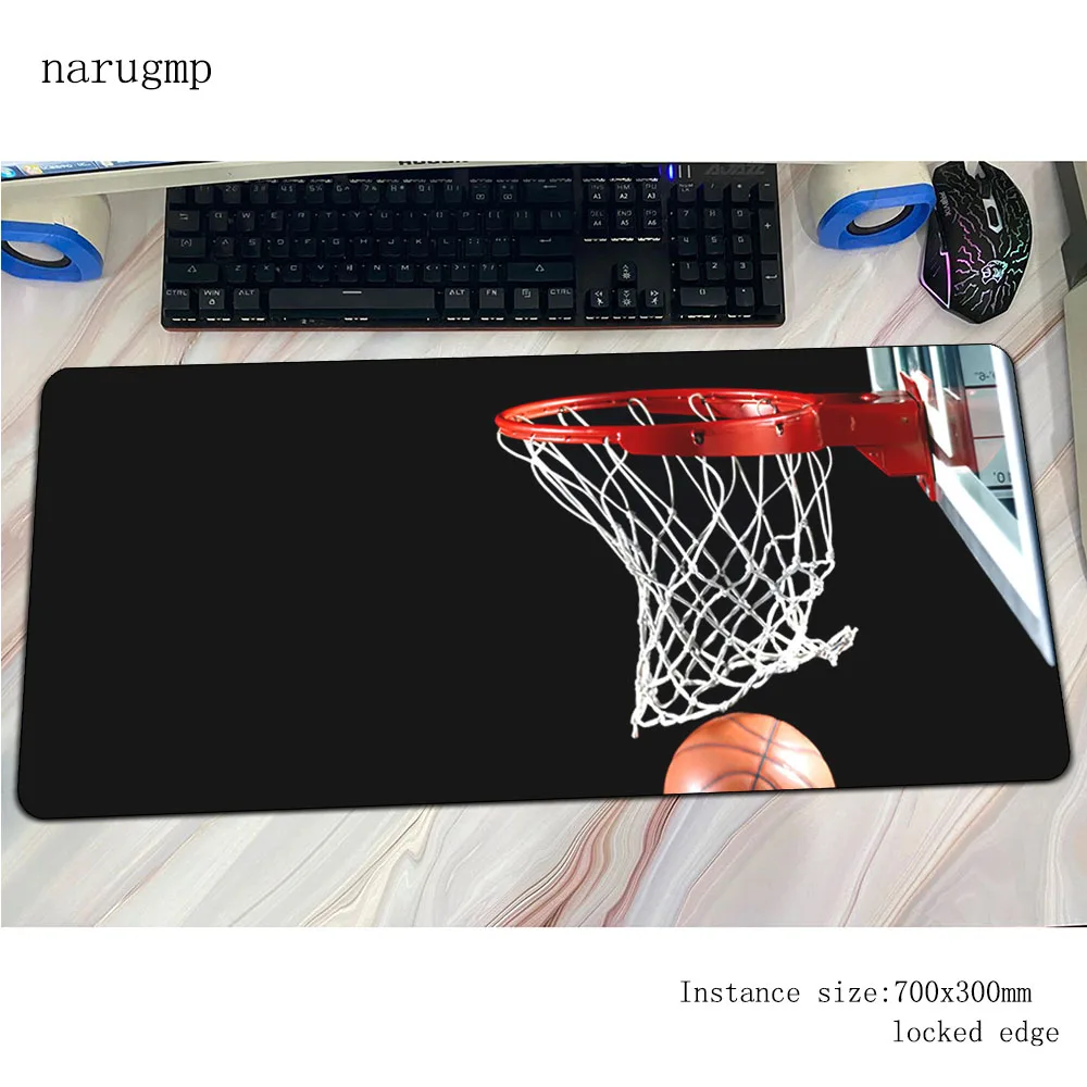 

Basketball mouse pad gamer 3d mousepad 70x30cm rubber desk mat Fashion gaming accessories pc keyboard mats oversized