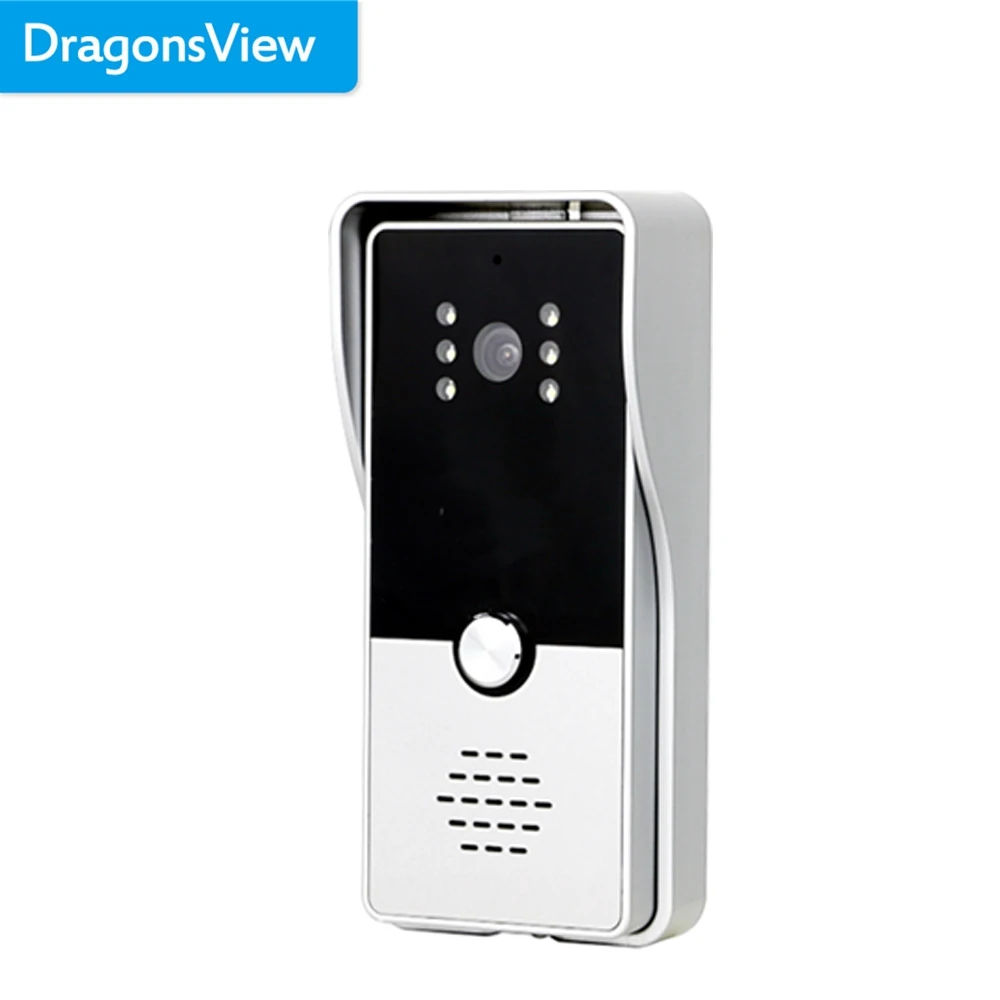 Видеодомофон Dragonsview проводной домофон с камерой 7 дюймовые часы записью времени