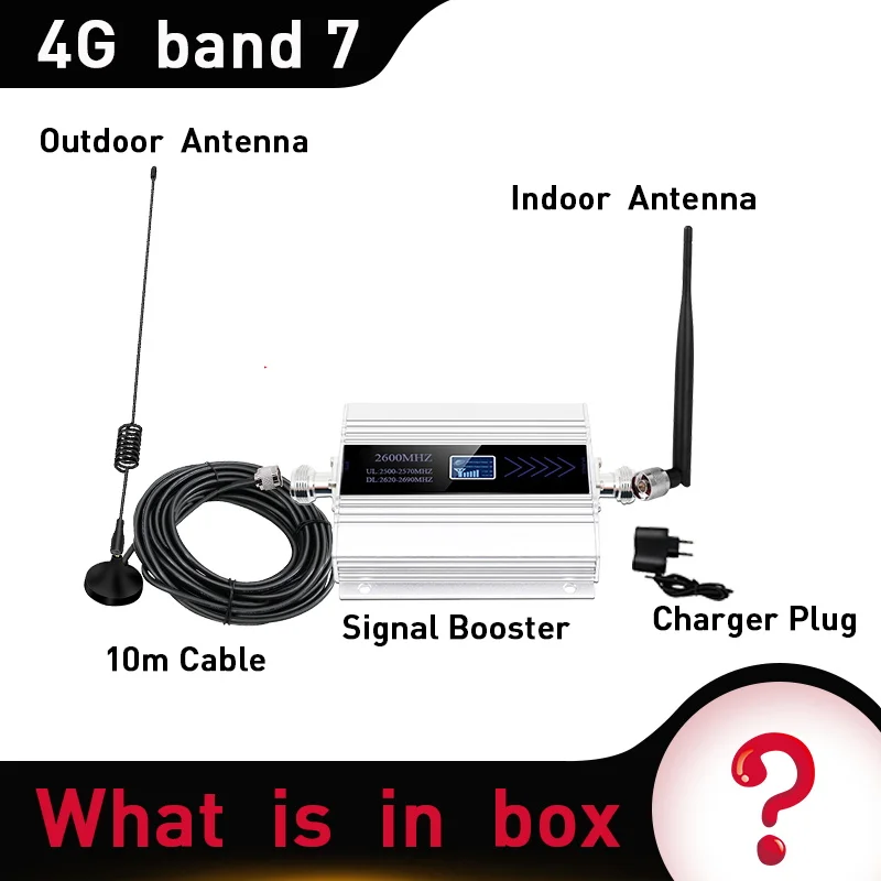 Усилитель сотовой связи Россия 2600 МГц 4G ретранслятор сигнала мобильной 4g