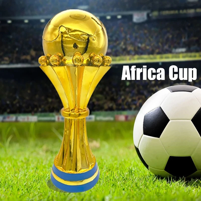 2022 African Cup resin Trophy Souvenirs Championship Award Cup Replica Football Trophies 42CM Model Soccer Fans Souvenir Gifts