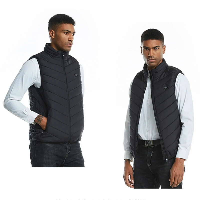 Жилет с подогревом через USB для мужчин и женщин теплая одежда зимняя охлаждающая