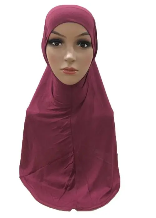 

2pcs Hijab Bone Bonnet Amira Muslim Women Underscarf Head Wrap Shawl Islamic Prayer Scarf Inner Cap Turban Arab Headscarf Covers