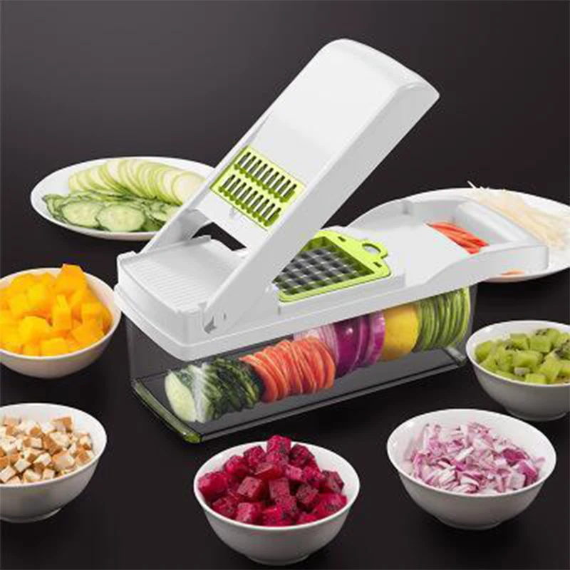 

Multi-function Shredder Vegetable Mandoline Slicer Peeler Cutter Carrot Shredder Multifunctional Cutter Potato Masher