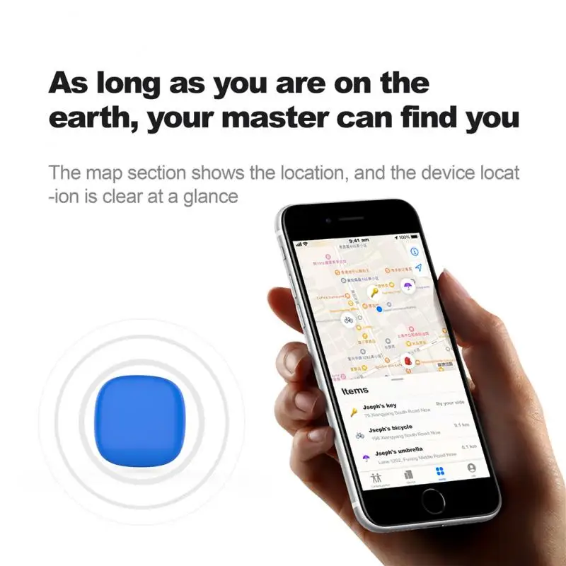 Поиск тегов поиск анти-потеря Bluetooth-совместимый ключей товара телефона с