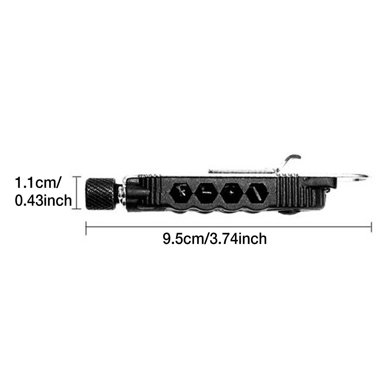 Multi-function Screwdriver Mini Portable Keychain Shape Outdoor Survival Combination Tools Bottle Opener | Спорт и развлечения
