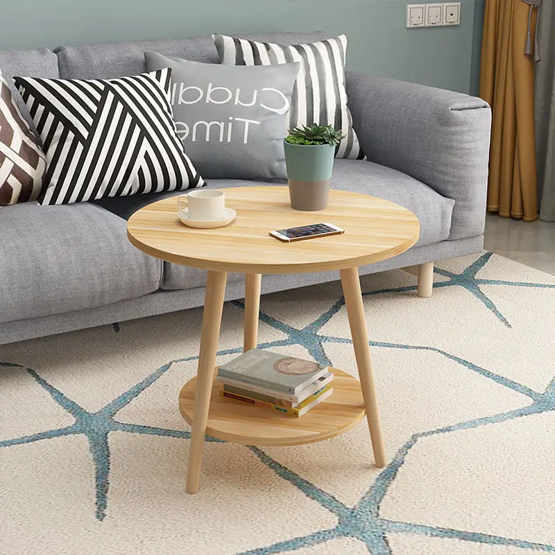 

Coffee Tables Living Room Furniture Small Tables Nordic Style Woodcraft Balcony Leisure Dining Table Modern Simplicity Low Table
