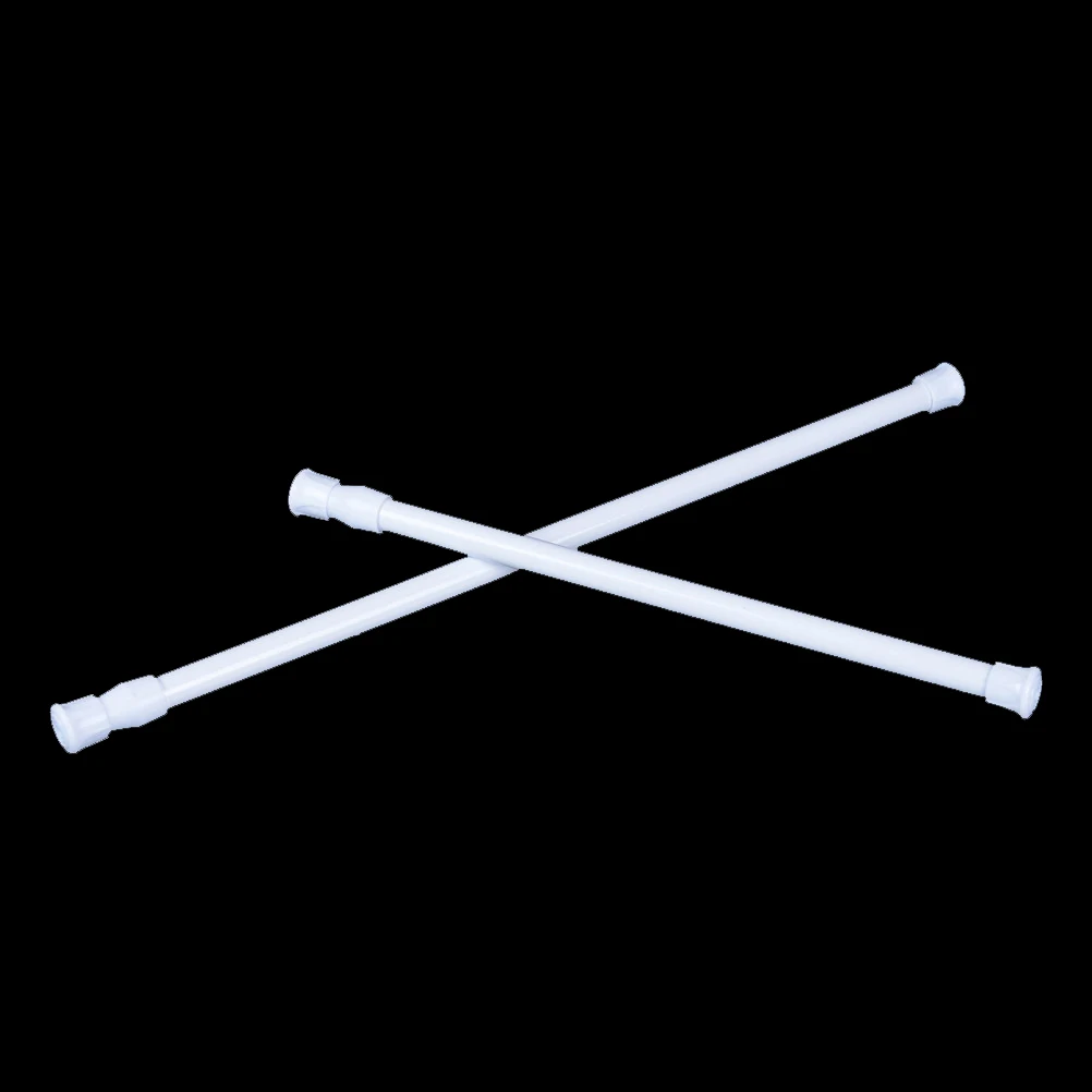 Модный регулируемый металлический стержень для штор с пружинным креплением