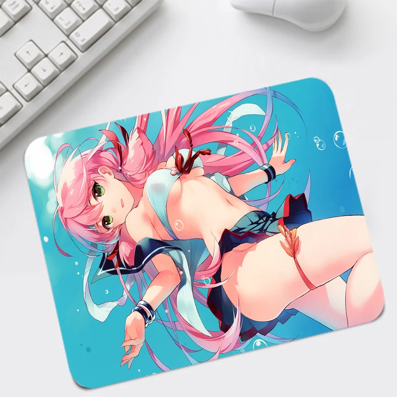 MRGBEST Anime Girl Printed Mouse Pad Sexy Big Ass Boob Mat for Gamer Play Small Size Square Mouse-pad Promotion | Компьютеры и офис