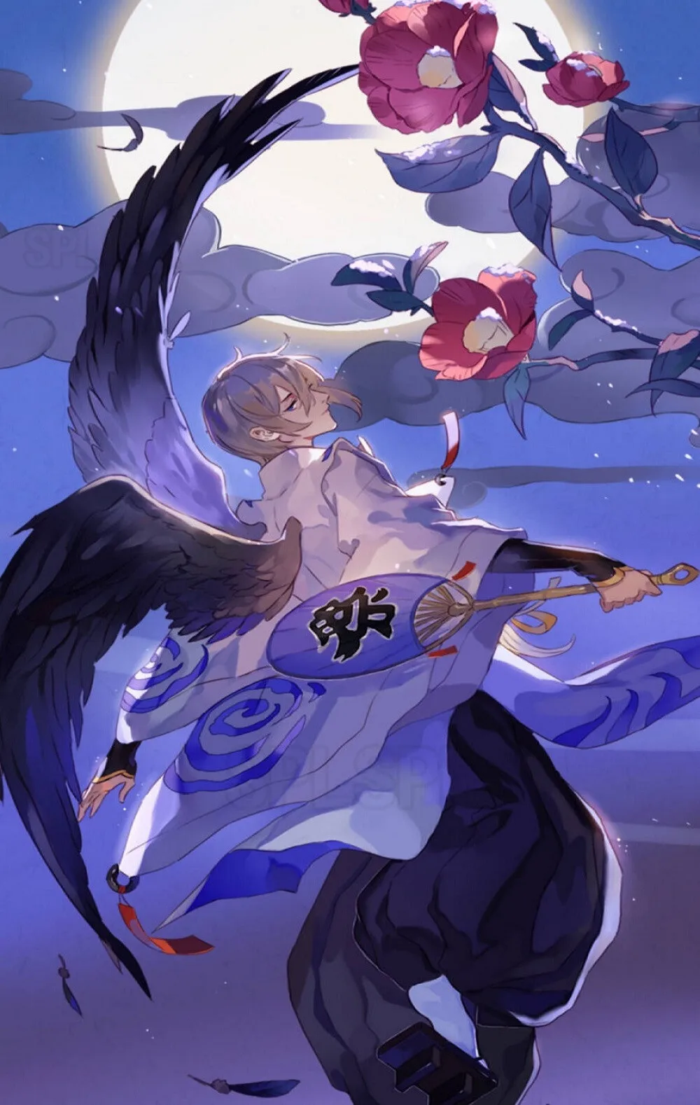 

5D Diy Diamond Painting Anime Chinese Original Design 3D Japanese Style Round-Based Rpg Mobile Game Character Bedroom Drawing