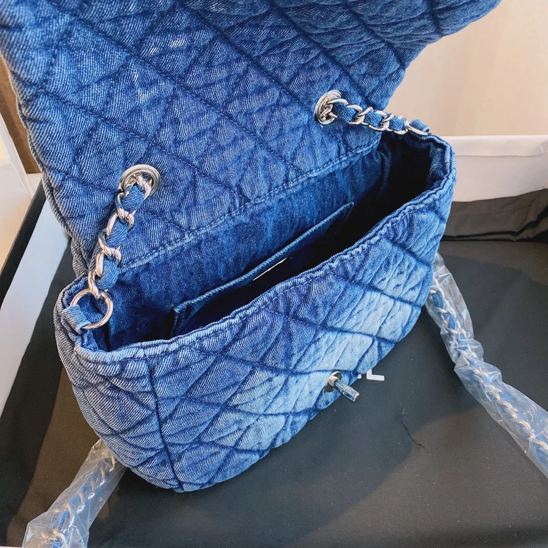 

High Luxury Designer Summer New Style Imported Denim Trendy Women's Messenger Bag