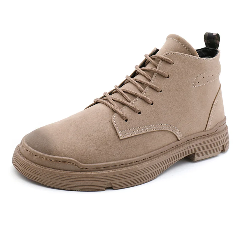 

2019 boots men martin boots high men's shoes zapatos de mujer platform men's boots botas mujer leather boots retro sneakers