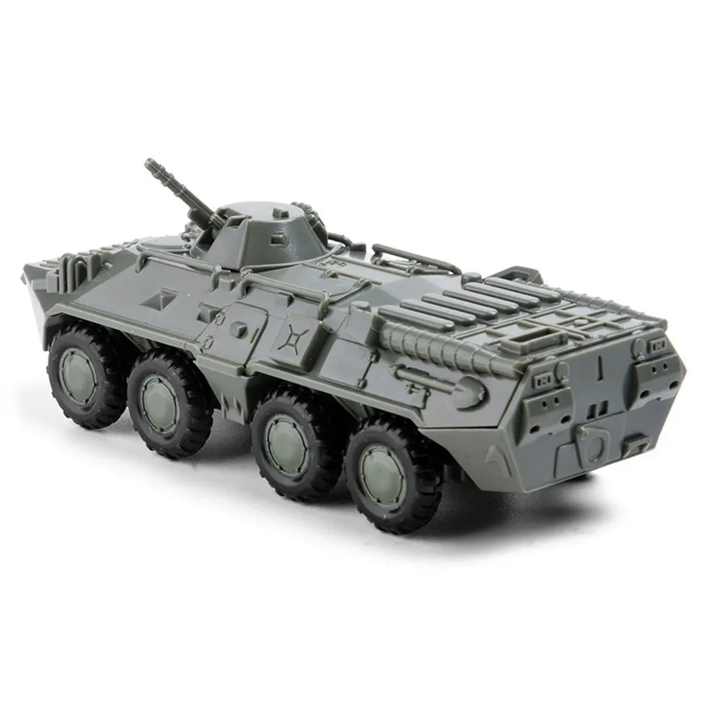BTR 80 колесные бронированные машины 1:72 без клея 4D сборки модели в стиле милитари колесница раздвижные