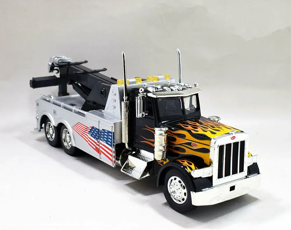 Newray 1:32 Peterbilt буксировочная металлическая модель грузовика новая без коробки