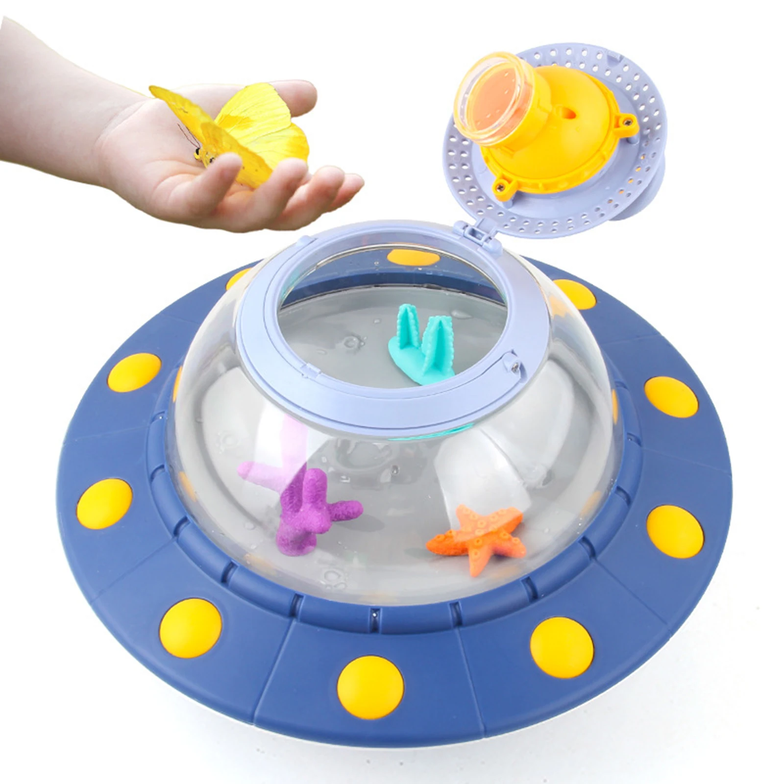 

Portable Critter Catcher Box Bug Viewer Barrel Insect Collector Bucket