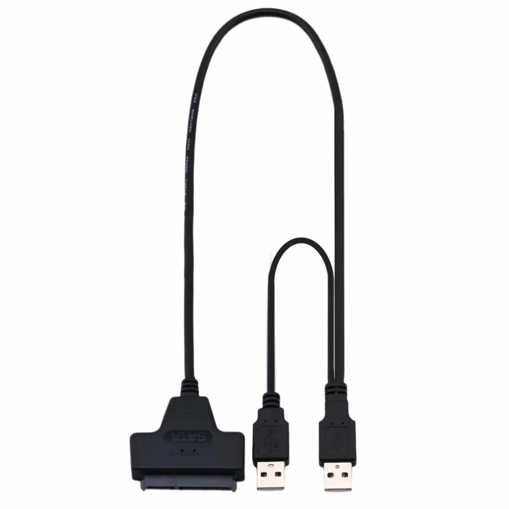 USB2.0 для SATA 22Pin кабель адаптер 2 5 &quotHDD жесткий диск ноутбука коннектор Прямая