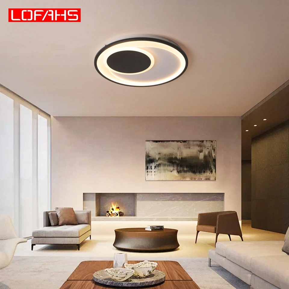 LOFASH современные светодиодные потолочные лампы светильник для гостиной спальни
