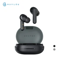 haylou gt7 bluetooth 5 2 earphones low latency game headphones aac hifi stereo bass ai call noise cancellation wireless headset