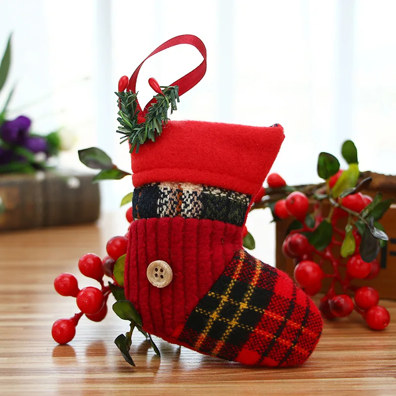 2020 Творческий Рождественские Чулки для подарков сумки рождественские украшения