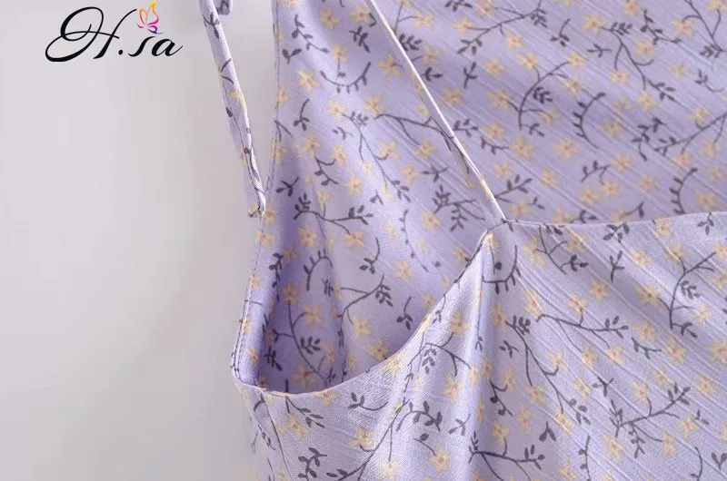 

Hsa Women Summer Dress 2021 Strap Bow Tie Sexy Slim Purple Vestidos Ruffle Dress Fashion Backless Chiffon Dresses Female Vestido