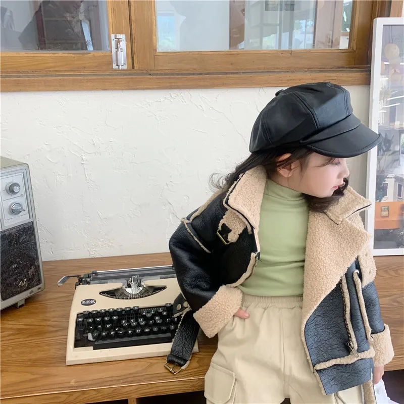 Зимняя Детская куртка Новое поступление корейский стиль утолщенная